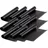 Rosenstein & Söhne Grillmatte 9 Stück Glasfaser Schwarz