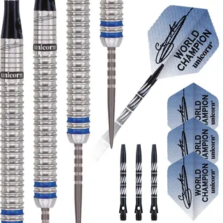 Unicorn Information System Unicorn World Champion Gary Anderson Steel Dart, 90% Tungsten, 25g
