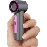 nsihing Mini USB-Ventilator Handventilator Tragbar Leise Starker Wind Mini Fan schwarz