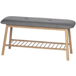 Wenko Schuhbank mit Sitzpolster »Bahari Bambus« 1 Boden braun, 90x45x34 cm
