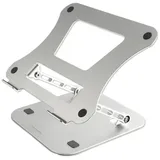 4smarts Tisch Ständer ErgoFix H22 f. Notebooks & Tablets silber