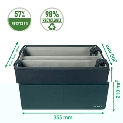LEITZ Desk Sharing Tasche 65760089 samtgrau