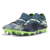 Puma Future 7 Match MxSG Soccer Shoe, Gray Skies White-Fizzy Apple, 40