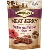 Carnilove Meat Jerky Turkey with Venison Fillet 100 g