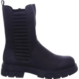 Rieker Damen Klassische Stiefeletten Z9181, Frauen Stiefeletten,Kurzstiefel,uebergangsschuhe,uebergangsstiefel,Boots,schwarz (00),37 EU / 4 UK