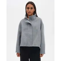 Someday Relaxed Fit Wolljacke mit Kaschmir-Anteil Modell VARAH PURE', Silber, 40