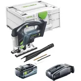 Festool CARVEX PSBC 420 EB-Basic Akku Pendelstichsäge 18 V 120 mm Brushless + 1x Akku 8,0 Ah + Schnellladegerät + Systainer