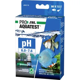 JBL Aquarium-Wassertest ProAquaTest pH 6,0-7,6 80 Stück