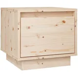 vidaXL Nachttisch 35x34x32 cm Massivholz Kiefer