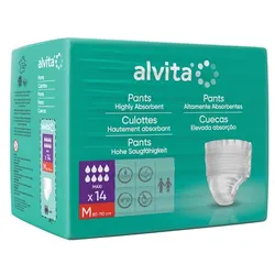 Alvita Inkontinenz Pants maxi medium Nacht 14 St