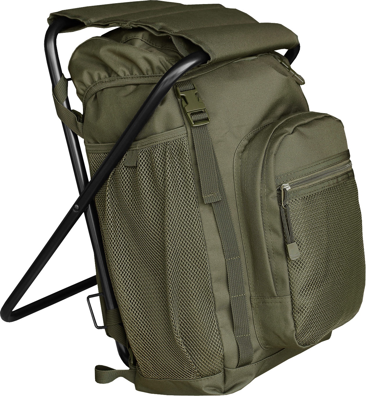 Mil-Tec Ansitzrucksack mit Hocker oliv