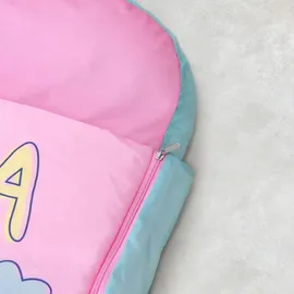 Character World aufblasbares 2-in-1-Bett mit integriertem Schlafsack | PEPPA PIG Sunny