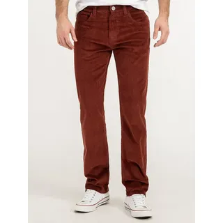 Rock Creek Cordhose Herren Cordhosen H-399 rot 34