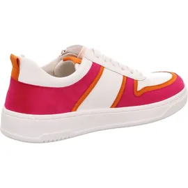 Gabor Sneaker Damen Weite E Orange/Pink/Weiß 38,5