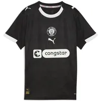 Puma FC St. Pauli Trainingsshirt 2025/26 schwarz/weiß Unisex Gr. 164