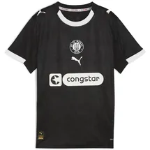Puma FC St. Pauli Trainingsshirt 2025/26 schwarz/weiß Unisex Gr. 164