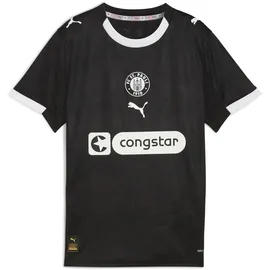 Puma FC St. Pauli Trainingsshirt 2025/26 schwarz/weiß Unisex Gr. 164