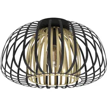 EGLO ENCINITOS 1 E27 rund schwarz-gold