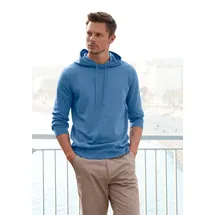 H.I.S. Strickpullover mit Kapuze Blau XL
