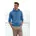 S Strickpullover mit Kapuze Blau XL