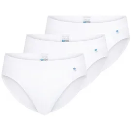 SCHIESSER Rio Slip / Unterhose Long Life Cotton in Weiß | Gr.: L