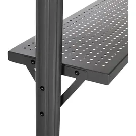 LECO Metallpavillon 2,45 x 1,5 m grau 13880999