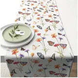 Ambiente Home Ambiente Tischläufer 40x150cm Butterfly garden 8712159204568 AMBIENTE