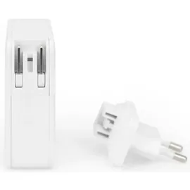 Digitus Universal USB-Ladeadapter 4-Port USB-C / USB A – Weiß