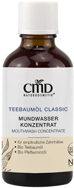 CMD Naturkosmetik Teebaumöl Classic Mundwasser Konzentrat 50ml