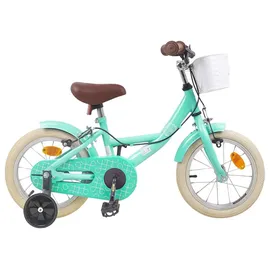 vidaXL Kinderfahrrad 16 Zoll grün