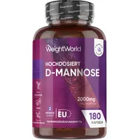 WeightWorld D-Mannose Kapseln 180 St.