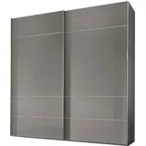 STAUD Schwebetürenschrank Sonate Lucca 200 x 222 x 68 cm Grau