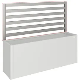 Biohort Rankgitter 398,3 x 4 x 91 cm Quarzgrau-Metallic