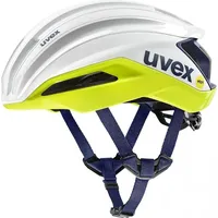 Uvex Surge Aero Mips Fahrradhelm (Größe 53-56CM, weiss)