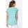 Classic Basics Kurzarmshirt CLASSIC BASICS "Kurzarm-Shirt", Damen, Gr. 56, grün (mint, salbei), 100% Baumwolle, gemustert, mehrfarbig, Rundhals, Shirts