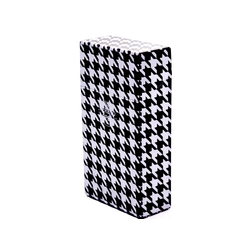 LK Trend & Style Etui Zigarettenetui Zigarettenbox 100 mm Zigaretten King Size Kunststoff schwarz/Weiss bunt