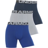 Under Armour Charged Cotton 6" Boxerjock royal/academy XL 3er Pack
