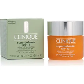 Clinique Superdefense SPF 40 Fatigue + 1st Signs Of Age Multi-Correcting Gel 50 ml