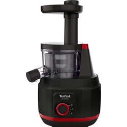 Tefal Juiceo ZC150 Langsamer Entsafter, Entsafter, Rot, Schwarz