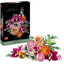 LEGO Botanicals Schöner Rosafarbener Blumenstrauß