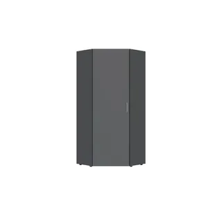 Sconto Tür für Eckschranklösung Multischrank-System - grau ¦ Maße cm B: 95 H: 185 T: 95.0