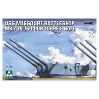 Takom TAK5015 - 1:72 USS Missouri Mk.7 16''/50 GUN TURRET No.1