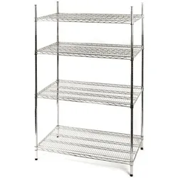 Stalgast Lagerregal Chromstahl,1525X455X1800 mm