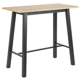 Actona Bartisch Chara 117 x 105 x 58 cm Wildeiche / Braun