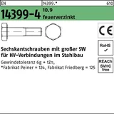 Peiner Sechskantschraube EN 14399-4 M24 x 60 10,9 feuerverzinkt 1 Stück