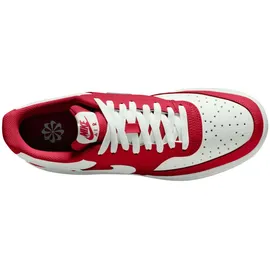 Nike Court Vision Low Herren Gym Red/Summit White 46