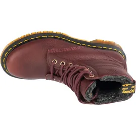 Dr. Martens 1460 DM31873600, bovver Stiefel, Uni, dunkelrot 37