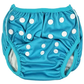 Splash About Unisex Baby Size Adjustable Swimming Under Nappy Kleinkind Schwimmen Windel, Blue, 1-3 Jahre