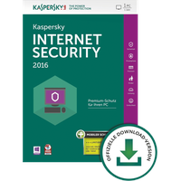 Kaspersky Internet Security 2016 1PC / 2 Jahre