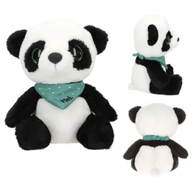 DEPESCHE Snukis Kuscheltier Panda 18 cm Mehrfarbig